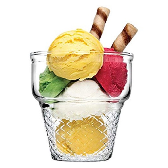 Dessert cups ice-cream pack of 4 verre à dessert crème glacée - Picture 1 of 6